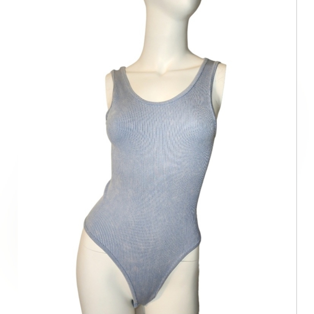 Junior's Forever 21 Ribbed Bodysuit Size M